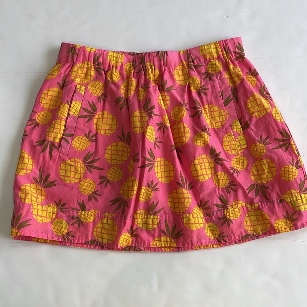 J. Crew • Pineapple Print Skirt